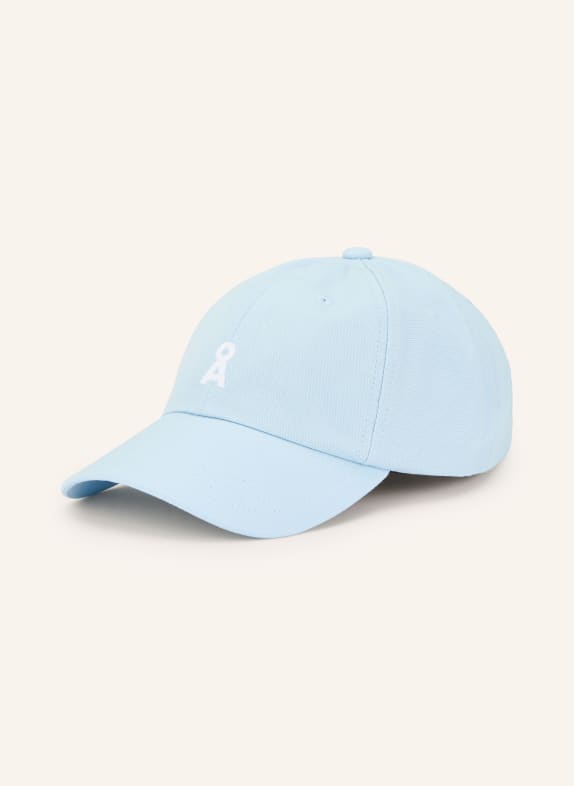 ARMEDANGELS Cap YENAAS BOLD LIGHT BLUE / WHITE