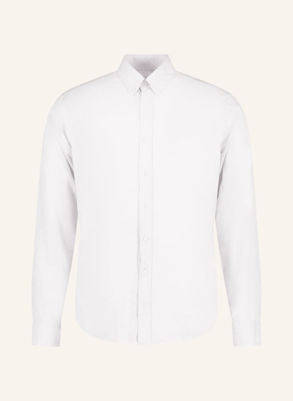 ROY ROBSON Koszula Slim Fit z lnu BIAŁY