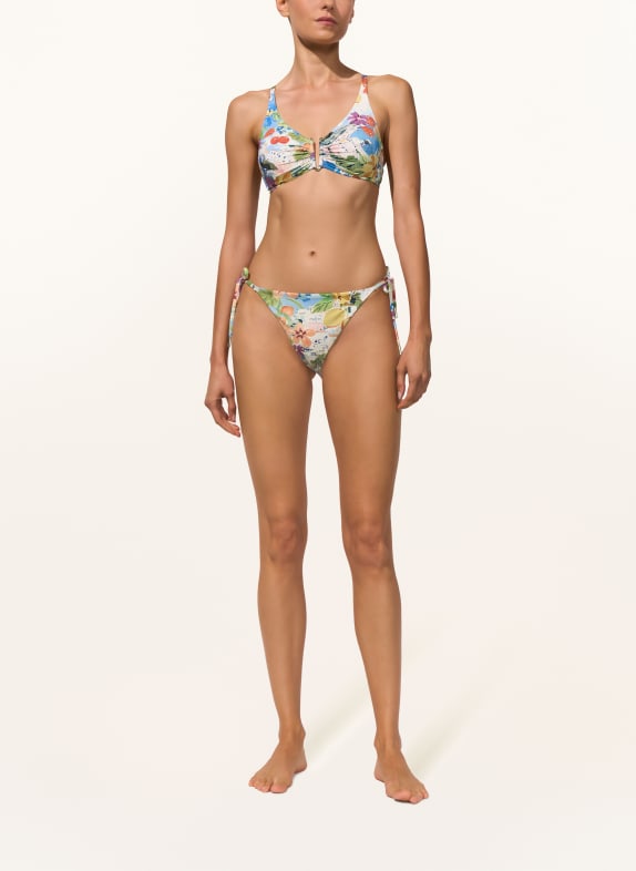 MARYAN MEHLHORN Bralette-bikinitop RIVIERA BLAUW / PAARS / ROOD