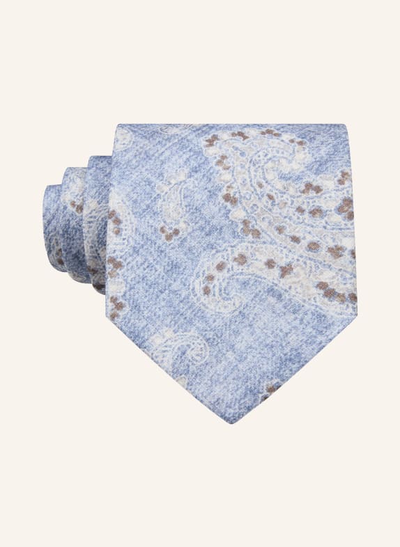 Prince BOWTIE necktie LIGHT BLUE / BEIGE