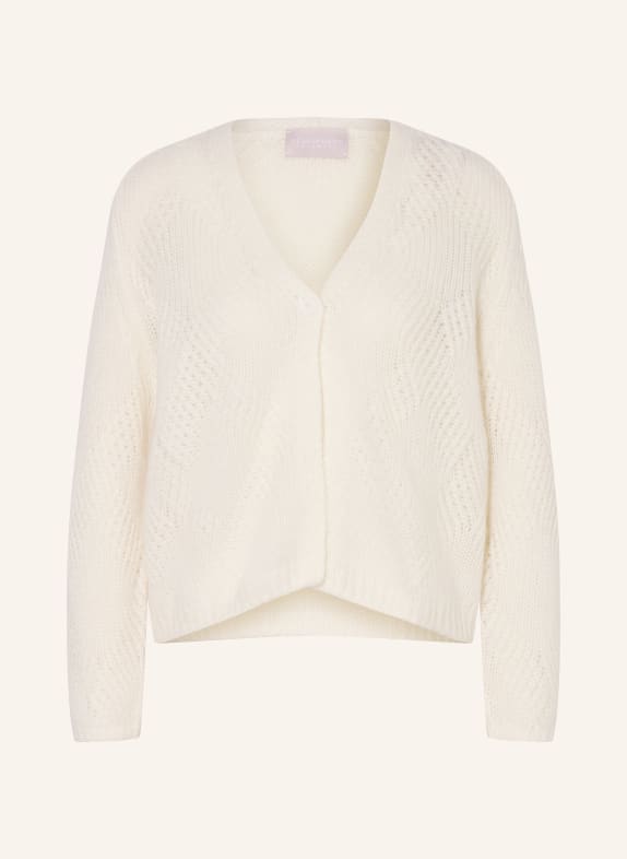 HEMISPHERE Svetr s kašmírem KRÉMOVÁ