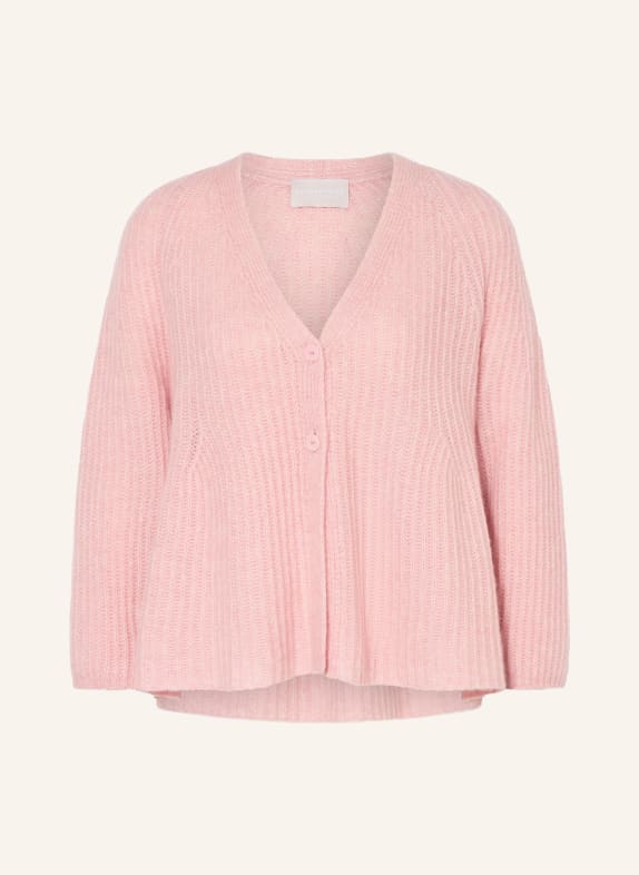 HEMISPHERE Svetr s kašmírem RŮŽOVÁ