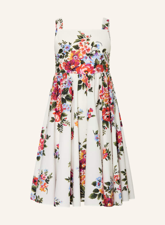 DOLCE & GABBANA sukienka BIAŁY / CZERWONY / NIEBIESKI