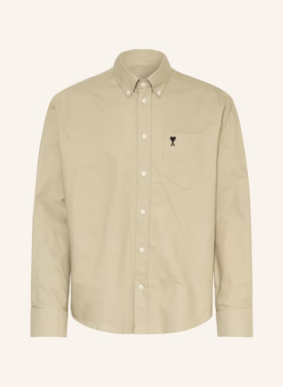 AMI PARIS Hemd Comfort Fit KHAKI