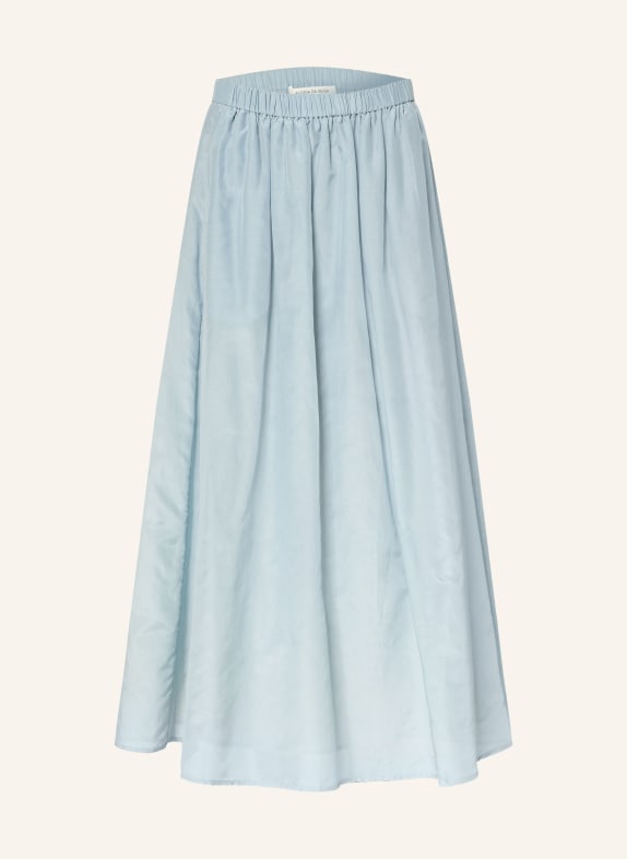 Alcidia da Veiga Skirt with silk BLUE GRAY
