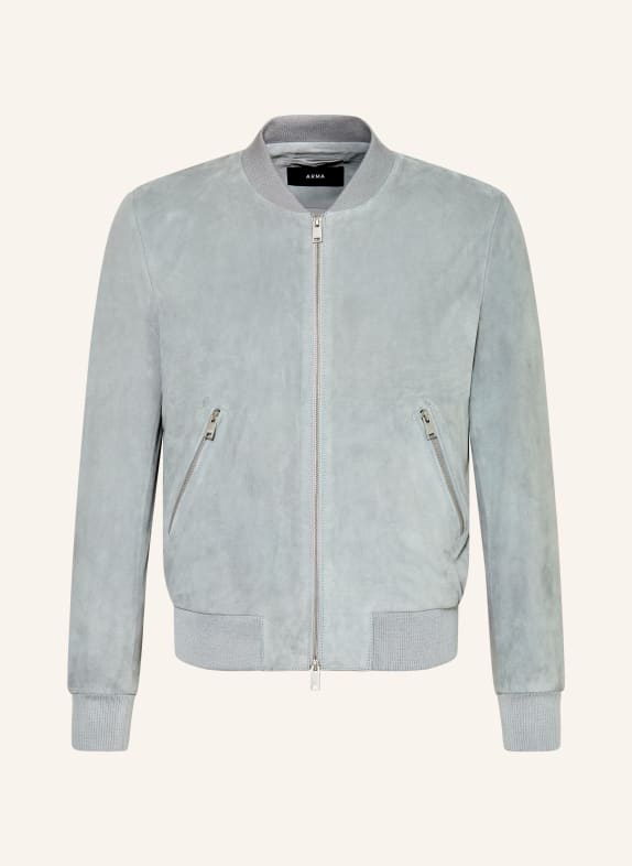 ARMA Skórzana kurtka DIDIER JASNONIEBIESKI