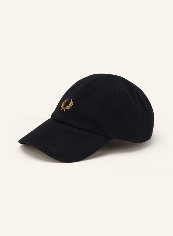 FRED PERRY cap BLACK