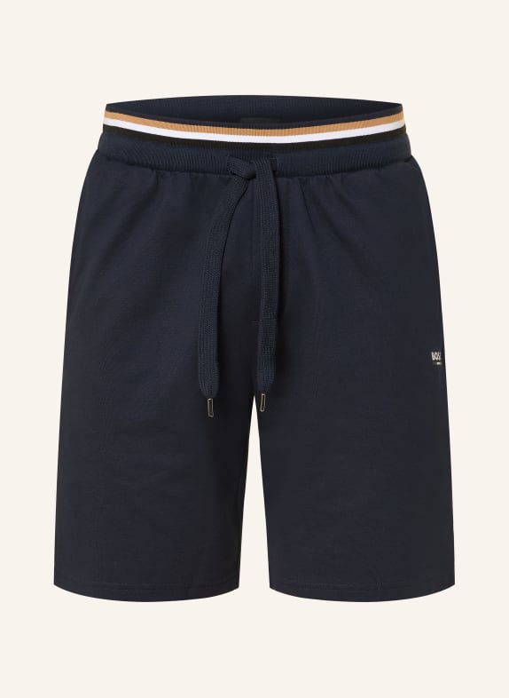 BOSS Lounge-Sweatshorts ICONIC DUNKELBLAU