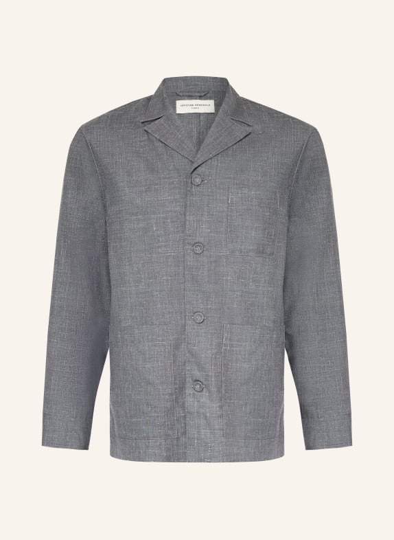 Officine Générale Sakko ARCHER Slim Fit GRAU
