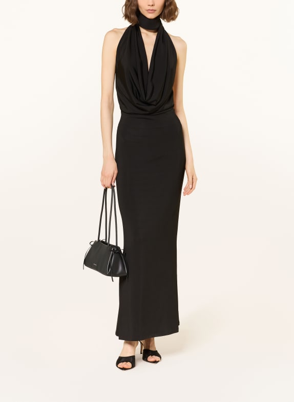 UNDRESS CODE Jerseyové šaty RHAPSODY ČERNÁ