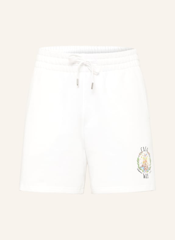 Casablanca CASA WAY Sweat Shorts WHITE