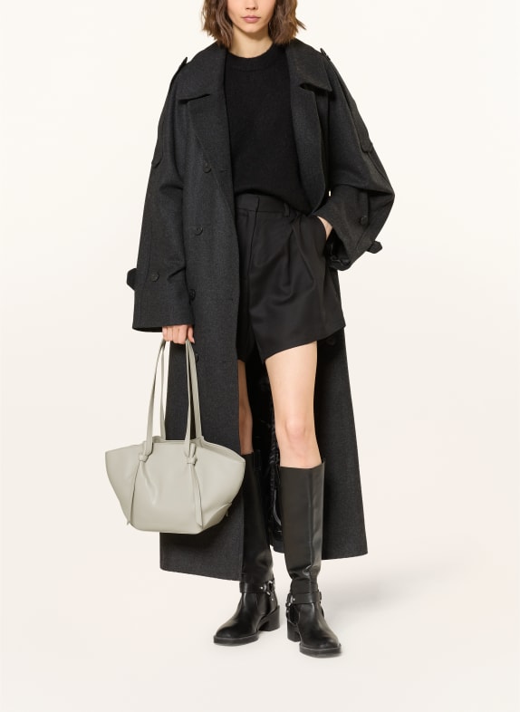 SEIDENFELT Shopper RYD MEDIUM LICHTGRIJS