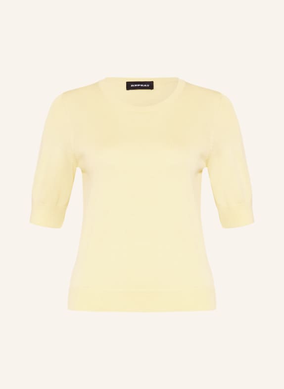 REPEAT pletené tričko ŽLUTÁ