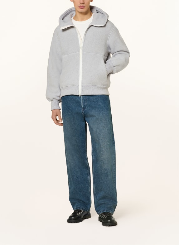 CANADA GOOSE Fleecejacke CHILLIWACK HELLGRAU / WEISS