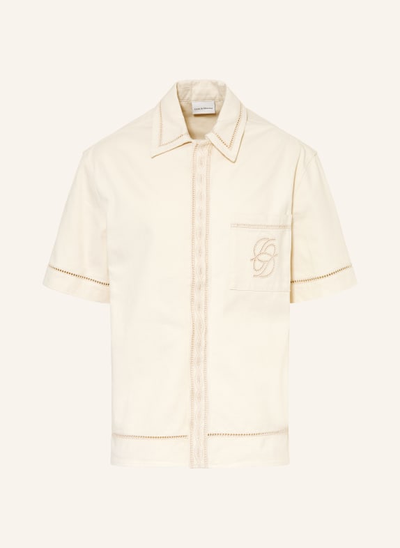 DRÔLE DE MONSIEUR koszulka KREMOWY