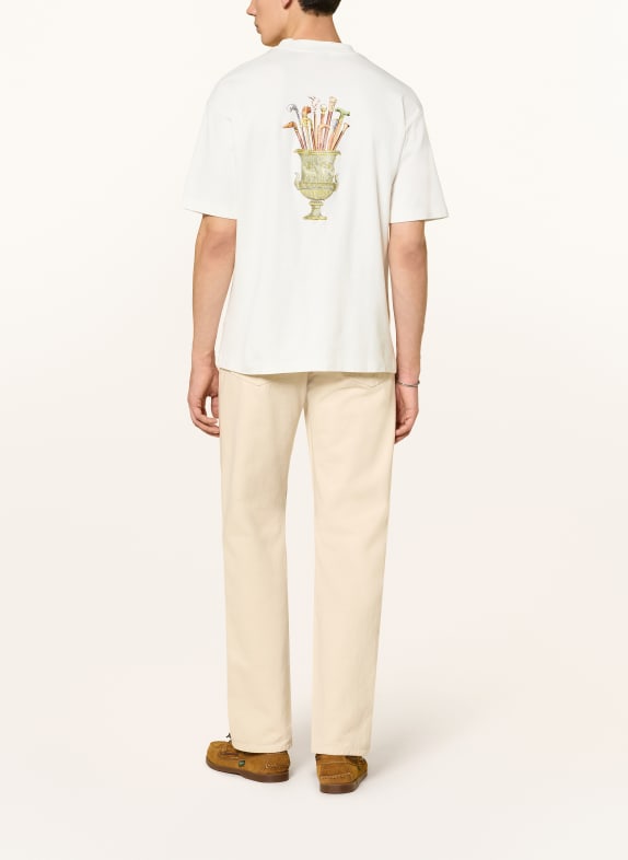 DRÔLE DE MONSIEUR CANNES T-shirt CREAM / BROWN / OLIVE