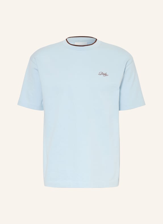 DRÔLE DE MONSIEUR T-Shirt DRÔLE BELISSIMA HELLBLAU / DUNKELBRAUN