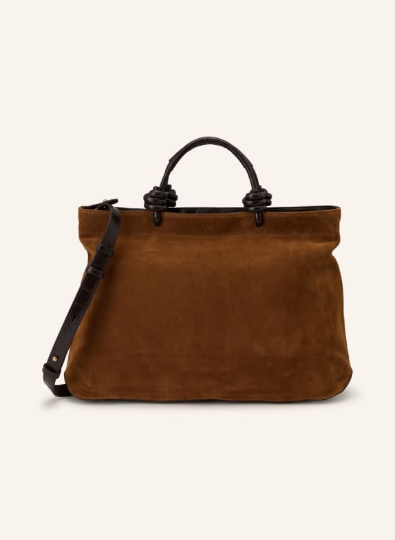 KAAI Shopper LOOP MEDIUM BRAUN / GOLD