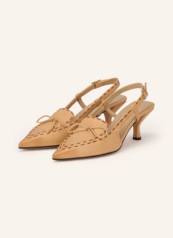 POMME D'OR Slingpumps HENRIETTE BEIGE
