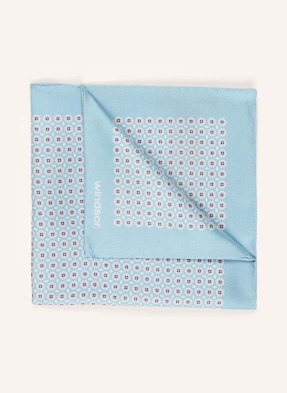 windsor. pocket square LIGHT BLUE / BLUE / WHITE
