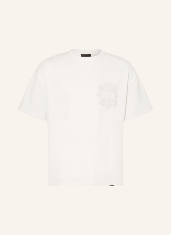 don't waste culture T-shirt UMEKA BLANC / GRIS CLAIR