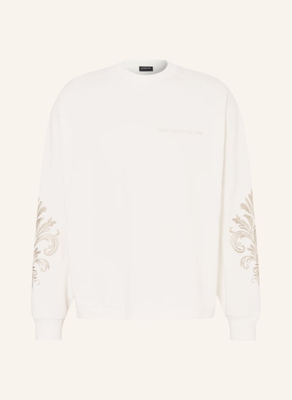 don't waste culture Sweat-shirt YORIKA BLANC / TAUPE