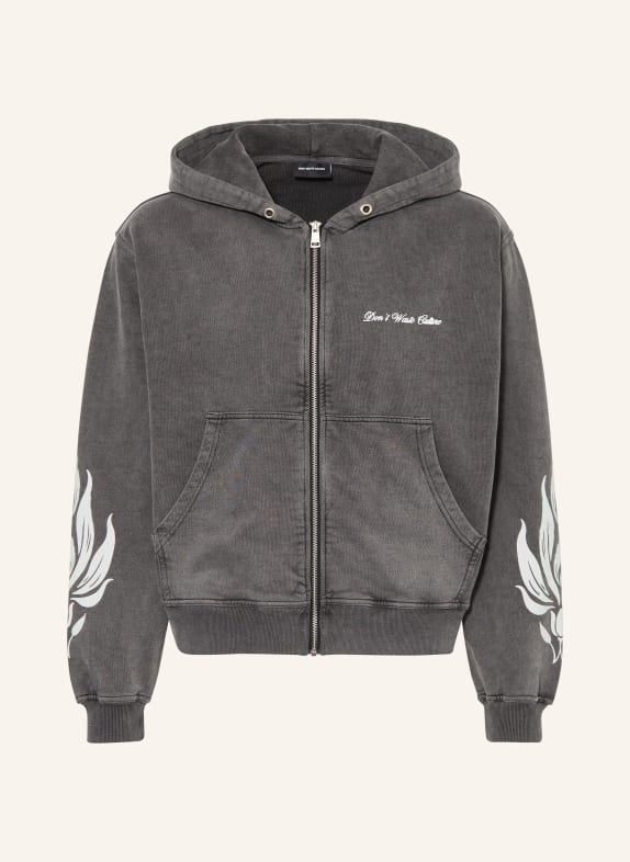 don't waste culture Veste sweat WESANDRA GRIS / BLANC