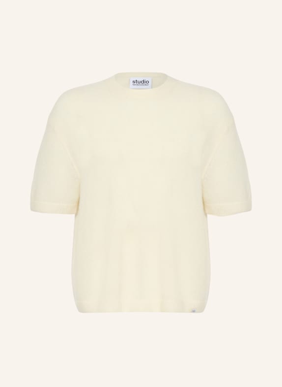 studio seidensticker Pletené tričko z mohéru REŽNÁ