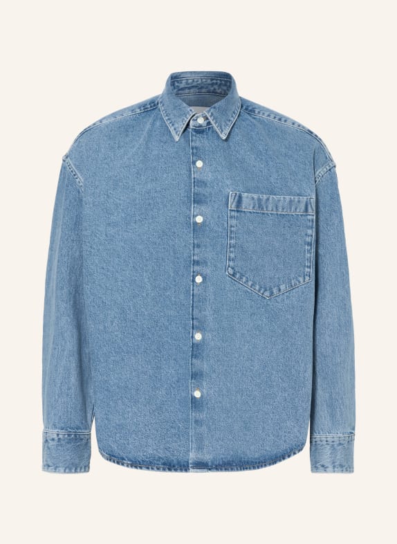 studio seidensticker Jeanshemd STUDIO Comfort Fit HELLBLAU