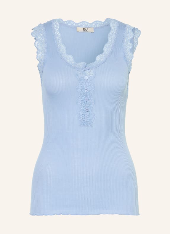 rosemunde Top RMWBALTA z koronką NIEBIESKI