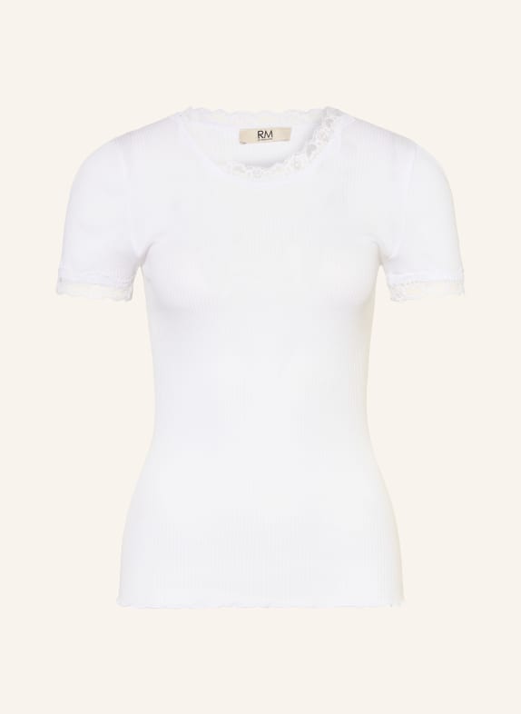rosemunde T-Shirt RMWBALTA mit Spitze WEISS