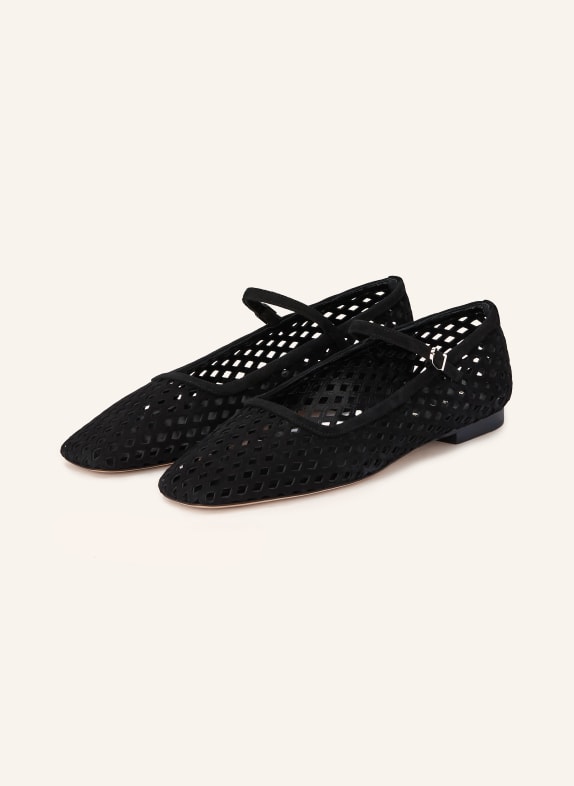 UNÜTZER Mary Jane ballerina flats BLACK