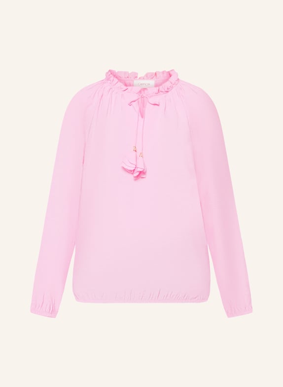 CARTOON Blusenshirt mit Rüschen ROSA
