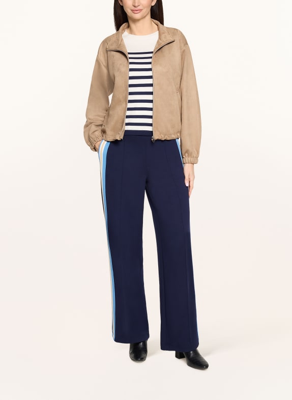 CARTOON Bunda v koženém vzhledu BÉŽOVÁ