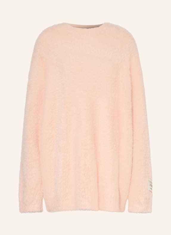 KARO KAUER Oversized svetr RŮŽOVÁ