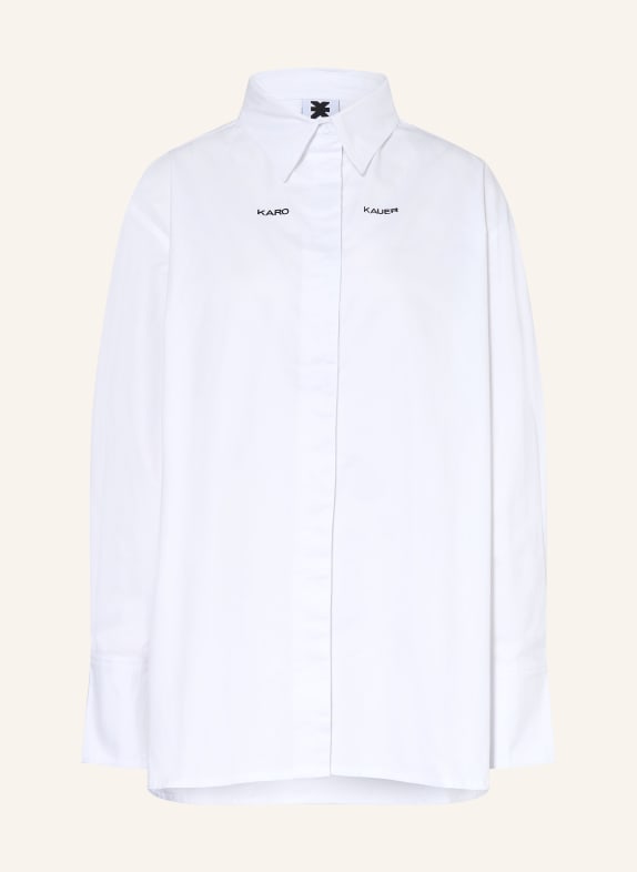 KARO KAUER Oversized košile BÍLÁ