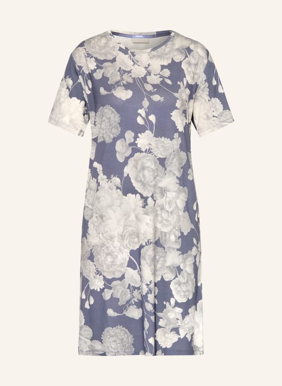 ESSENZA Nachthemd EMMY EUNICE BLAUGRAU