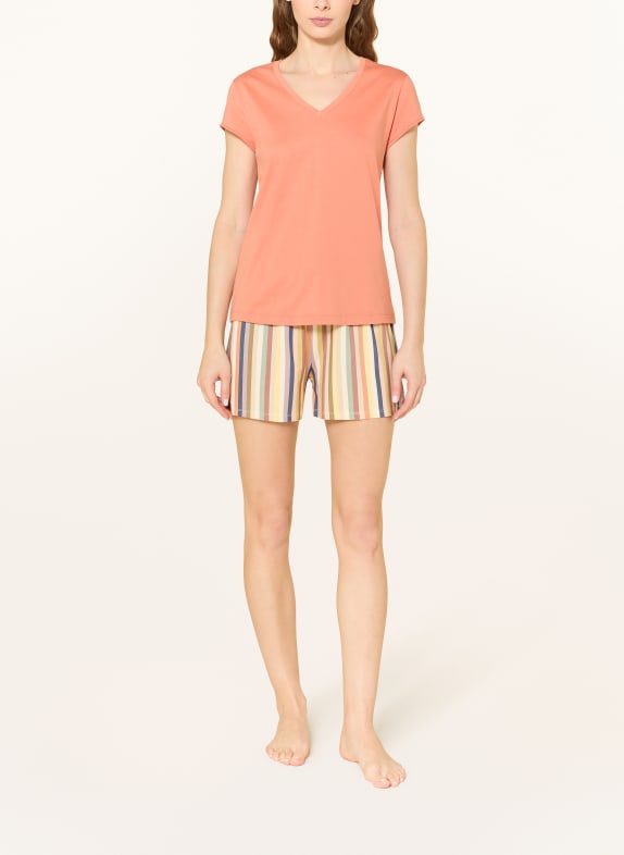 ESSENZA Slaapshort NORI ZALM / LICHTPAARS / DONKERBLAUW