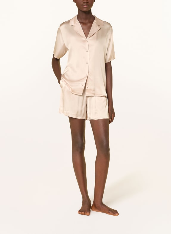 ESSENZA Sovshorts NORI UNI i satin ROSÉ