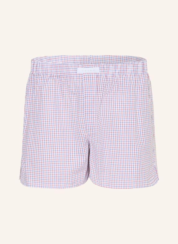 FALKE Boxerki internetowe DAILY WOVEN NIEBIESKI / CIEMNOCZERWONY / BIAŁY