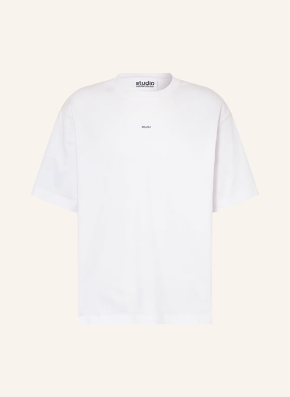 studio seidensticker tričko BÍLÁ