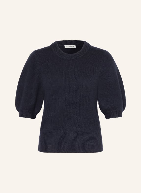 LADNERI Strickshirt POUPETTE aus Cashmere SCHWARZ