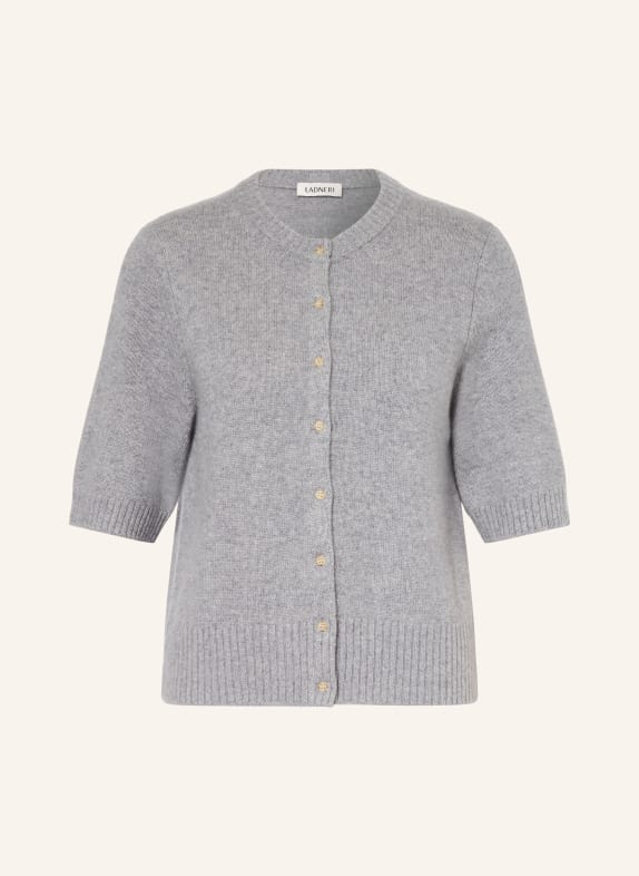 LADNERI Kašmírový svetr ČERNOŠEDÁ