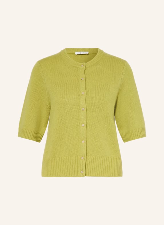 LADNERI Kašmírový svetr ZELENÁ