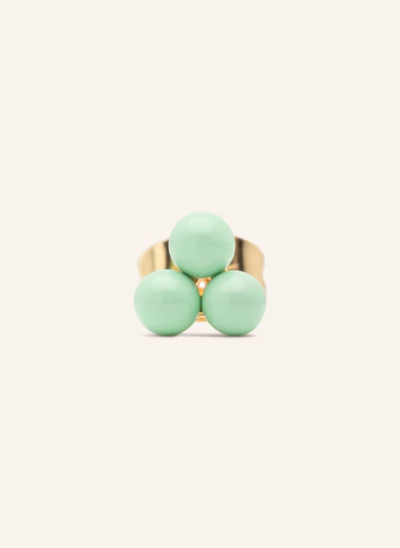 LULU Copenhagen Ohrstecker TRIO MINT / GOLD