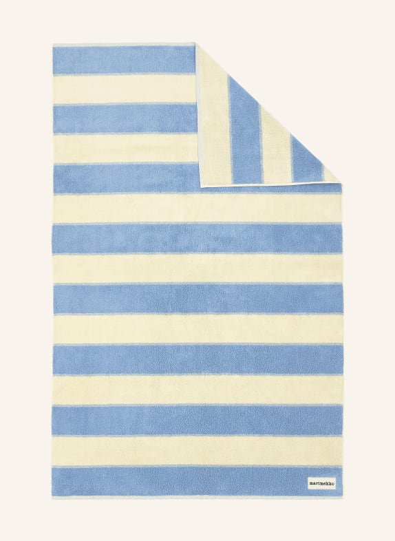 marimekko Badetuch GALLERIA HELLBLAU / ECRU