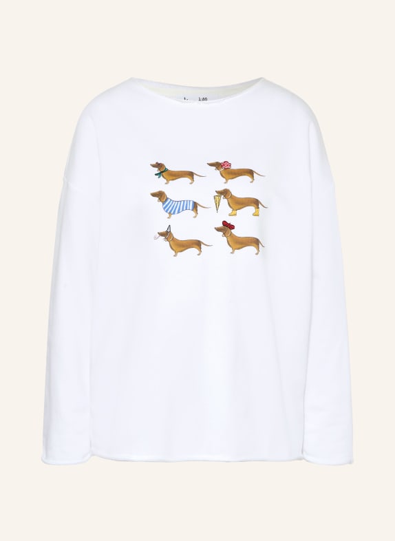 kera till Mikina DACKEL BÍLÁ / HNĚDÁ / MODRÁ