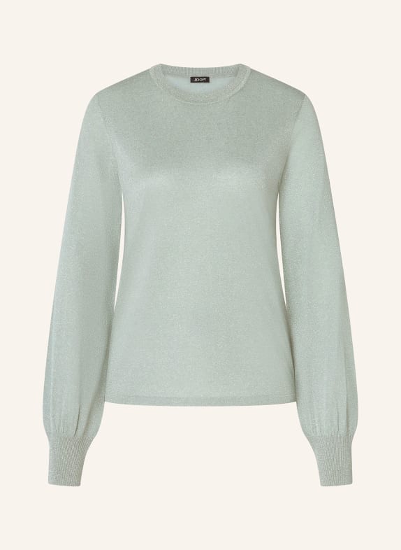 JOOP! KARTA sweater with glitter yarn LIGHT BLUE