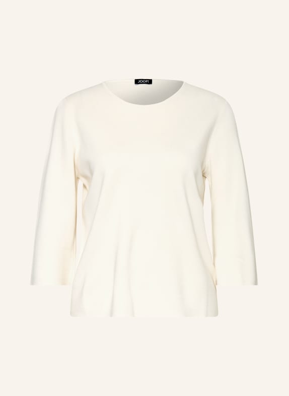 JOOP! Svetr KOLLI s 3/4 rukávem KRÉMOVÁ