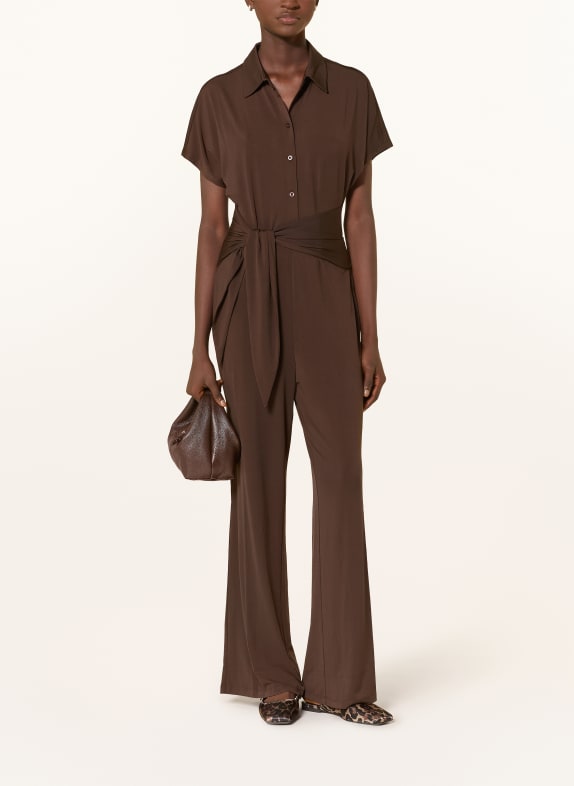 Miss Lagotte Jumpsuit MARRON FONCÉ